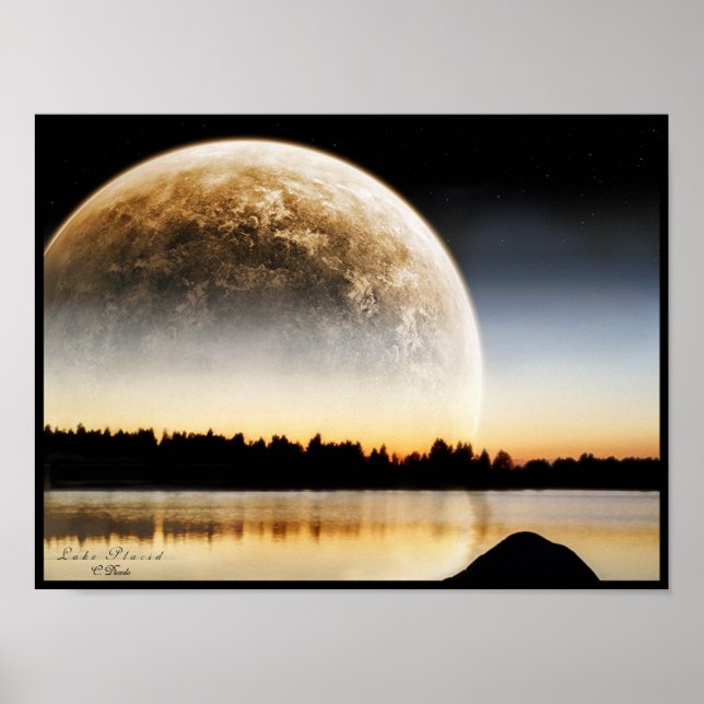 Póster Lago Plácido (Frente)