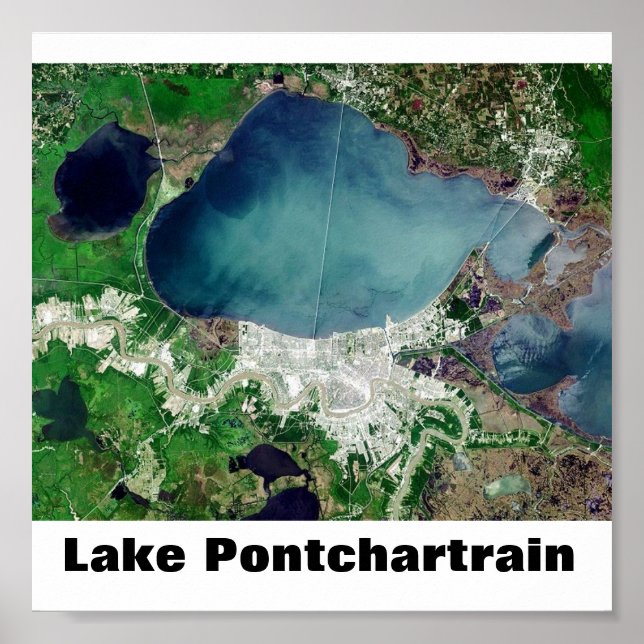 Póster Lago Pontchartrain (Frente)