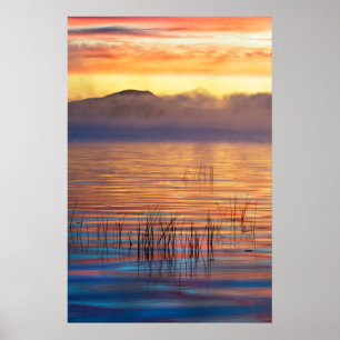 Póster Lago Racquette   Montanhas Adirondack, Nova York