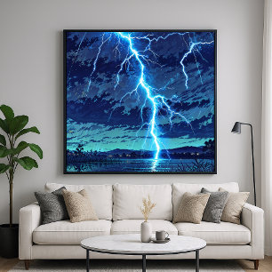 Poster Lago Relâmpago