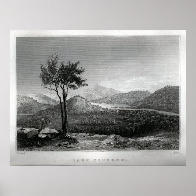 Póster Lago Schroon (Frente)