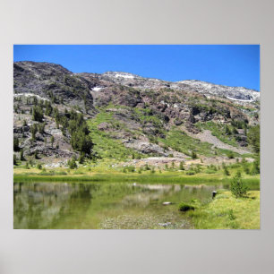 Poster Lago Shell, Passagem de Tioga, CA