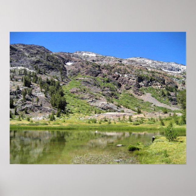 Poster Lago Shell, Passagem de Tioga, CA (Frente)