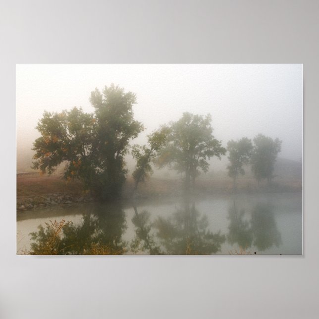 Póster Lago Sombra na Mist (Frente)