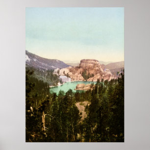 Póster Lago South Dakota Sylvan