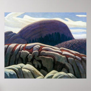Poster Lago Superior Hill Lawren Harris