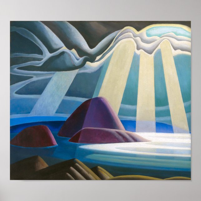 Poster Lago Superior | Lawren Harris | (Frente)