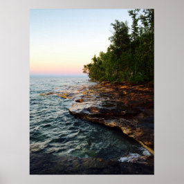 Poster Lago Superior Shore