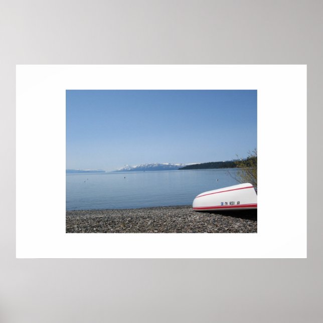 Póster Lago Tahoe (Frente)