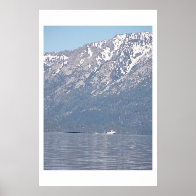 Poster Lago Tahoe (Frente)