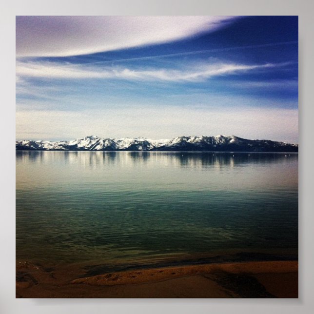 Poster Lago Tahoe (Frente)