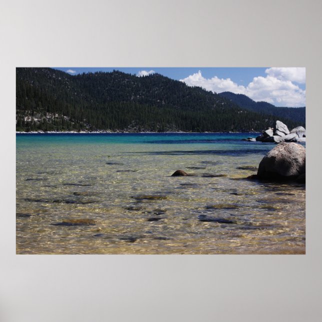 Poster Lago Tahoe (Frente)
