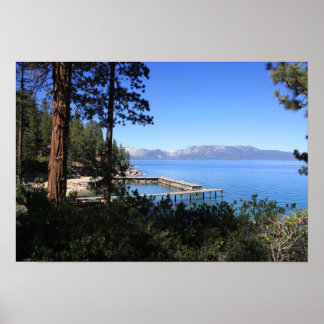 Poster Lago Tahoe