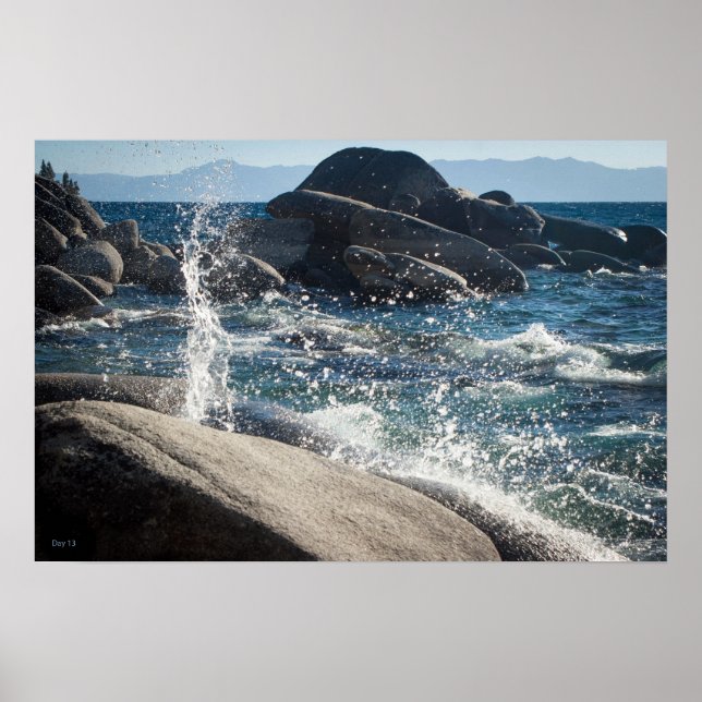 Póster Lago Tahoe nº 16 (Frente)