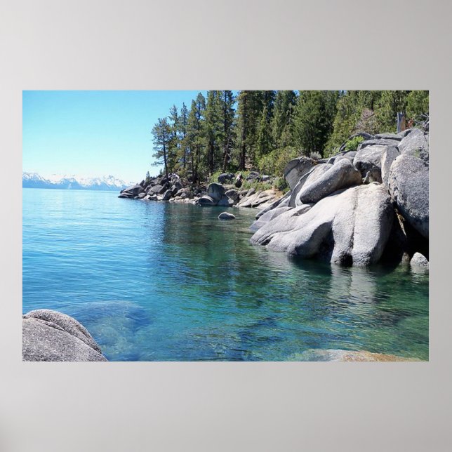 Poster Lago Tahoe - Nevada (Frente)