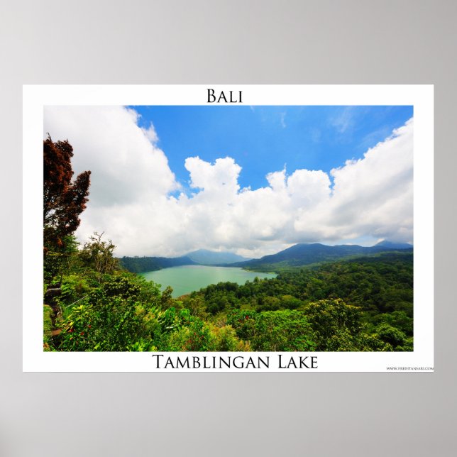 Poster Lago Tamblingan (Frente)