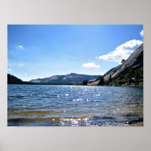 Poster Lago Tenaya, Parque Nacional de Yosemite, CA