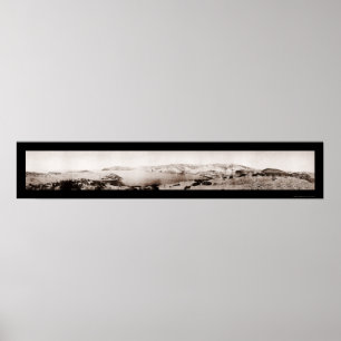 Poster Lago Titicaca, foto 1915 de Bolívia