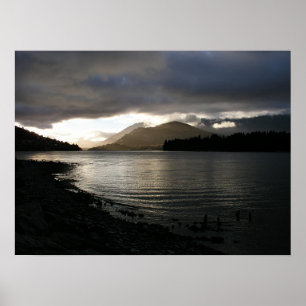 Póster Lago Wakatipu