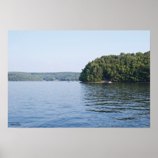 Póster Lago Wallenpaupack (Frente)