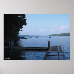 Poster Lago Wallenpaupack: Docas
