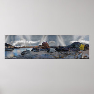 Póster Lago Watson Mindscape, Prescott Arizona