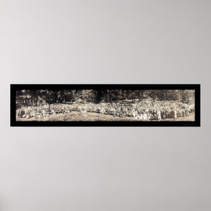 Póster Lago Winona na foto 1915 da bíblia