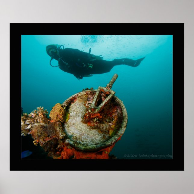 Poster Lagoa de Caminhão - Fujikawa Maru - Telégrafo sobr (Frente)