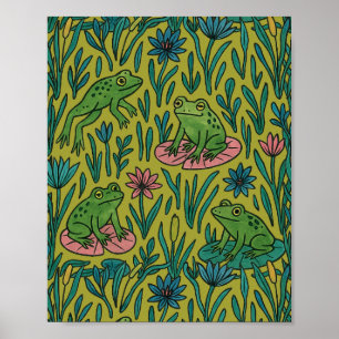 Poster Lagoa de Rãs