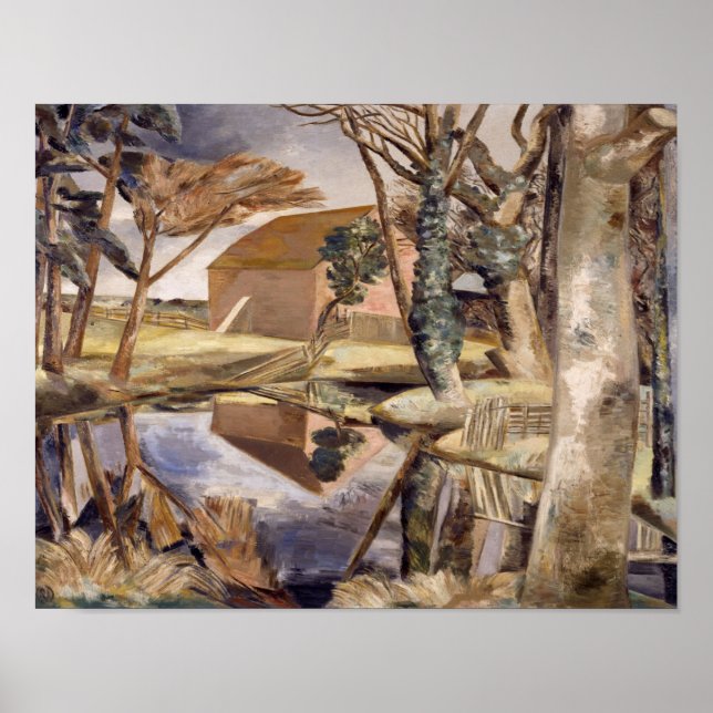 Poster Lagoa Oxenbridge (1927-28) (Frente)