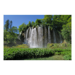 Póster Lagos de Plitvice Croácia