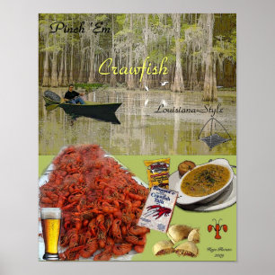 Póster Lagostins do Em da pitada
