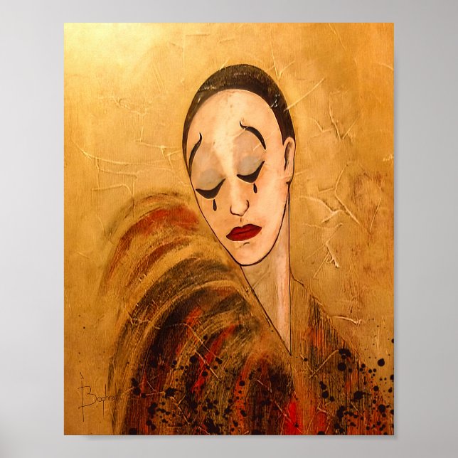 Poster Lágrimas (Frente)