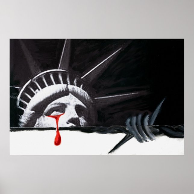 Póster Lágrimas da Liberdade (Frente)