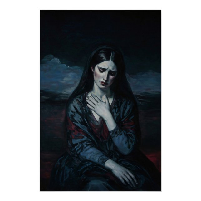 Póster Lágrimas da Tempestade (Frente)