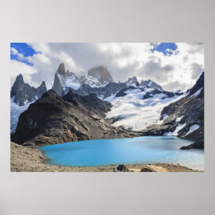 Poster Laguna De Los Tres, parque nacional do Los