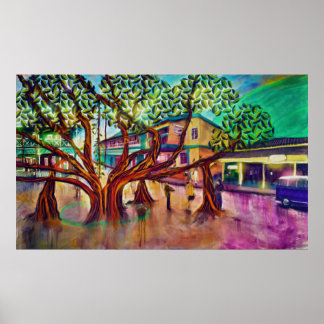 Poster Lahaina Banyan Tree Of Life