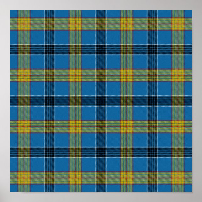 Poster Laing Tartan (Frente)