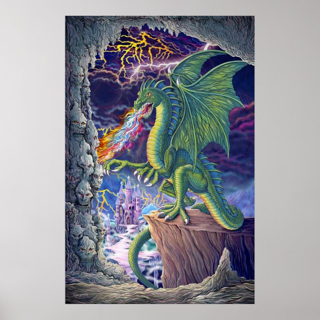 Poster Lair do Dragão (Frente)