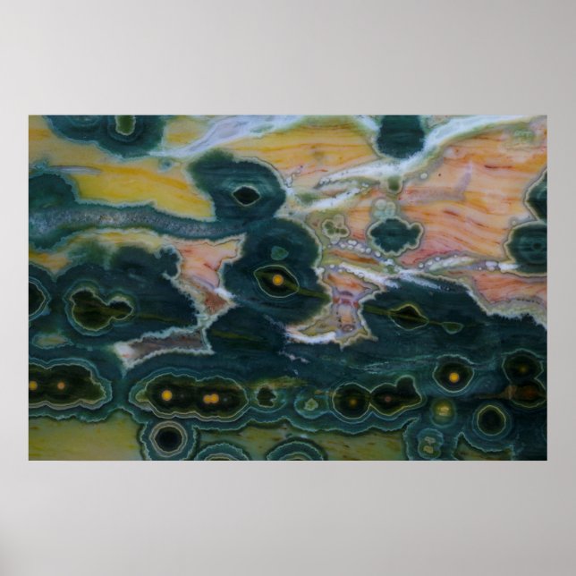 Poster Laje de Ocean Jasper (Frente)