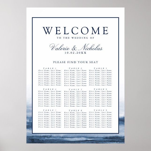 Poster Lake Harbor Fog Wedding | 9 MESA | Organograma (Frente)
