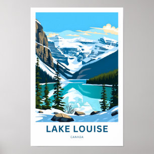 Poster Lake Louise Canada Travel Print