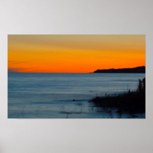 Poster Lake Michigan Sunset, Michigan