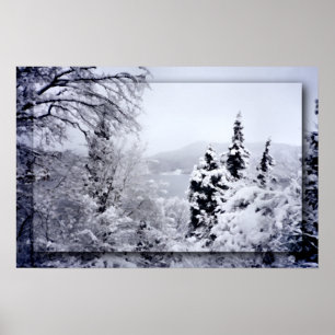Póster Lake Nojiri Print