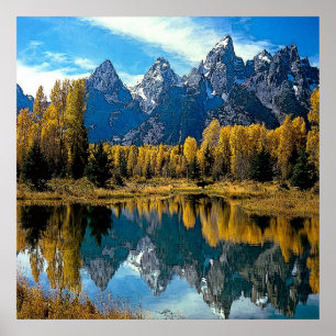 Póster Lake Scenery Canvas Print