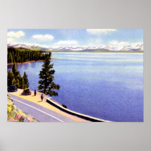 Póster Lake Tahoe Califórnia