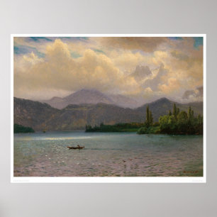 Póster Lake Tahoe, Califórnia por Bierstadt (0102a)