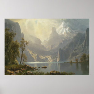 Póster Lake Tahoe por Bierstadt