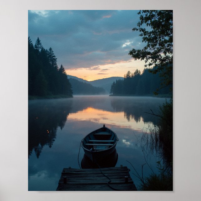Poster Lakeside Serenity (Frente)
