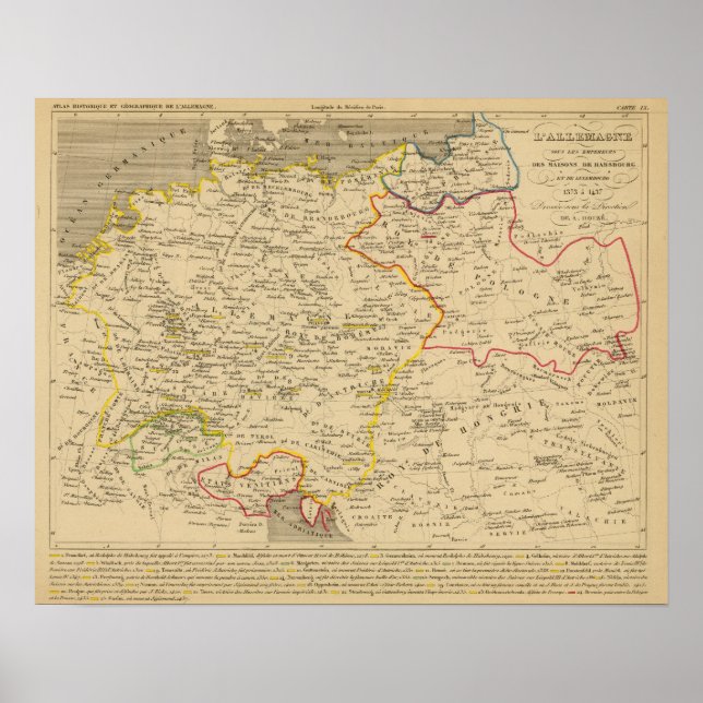 Poster L'Allemagne 1373 a 1437 (Frente)